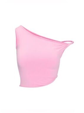 NWOT SKIMS Cotton Twist Top- Cotton Candy